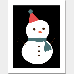 Snowman Posters and Art